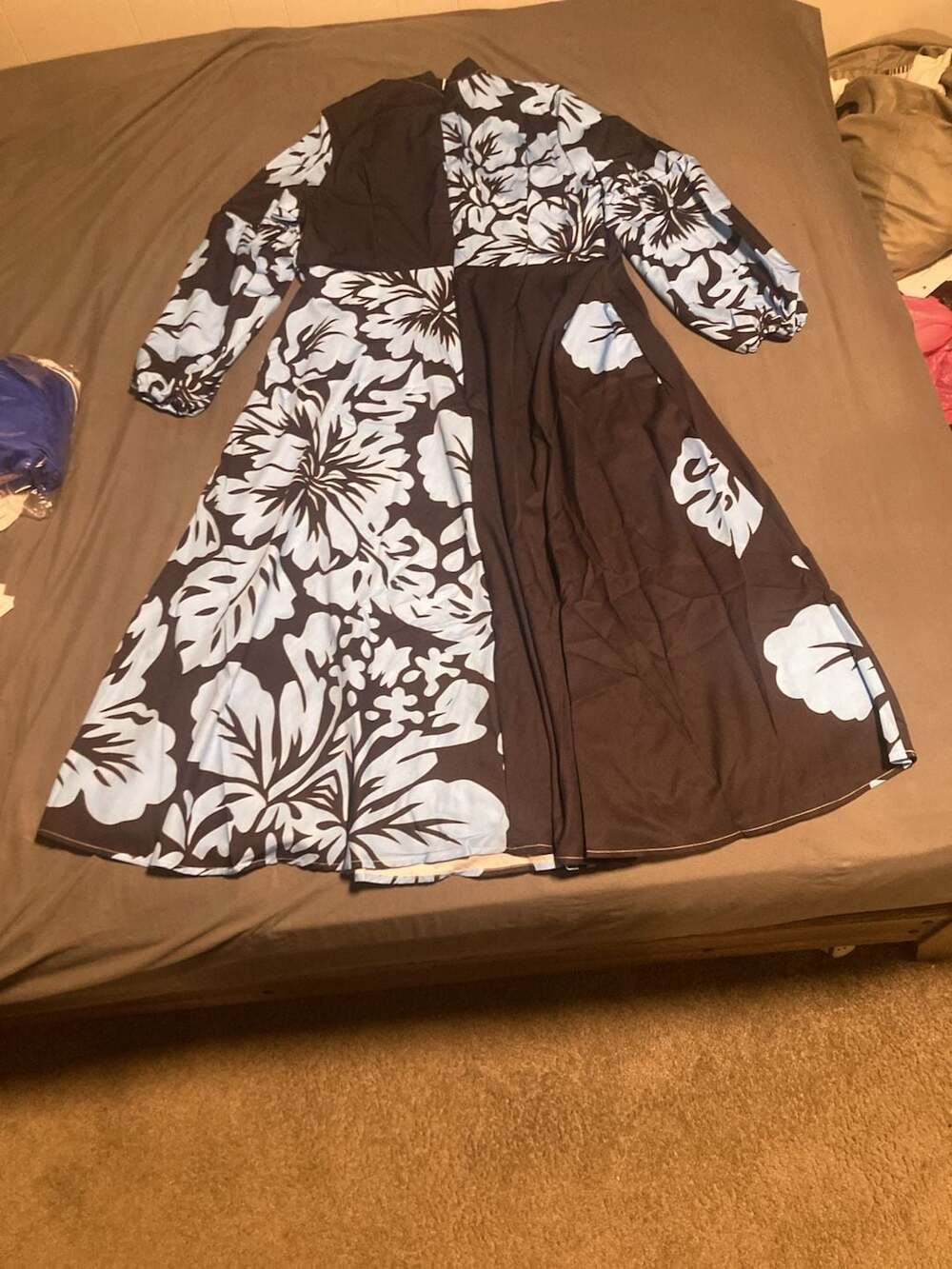 Floral, print, unknown designer